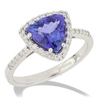 Ring Gemoro Woman Tanzanite in White Gold Tanzanite AC468BIA.TZ